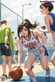 Hentai - Delicate Poise in the Game of Hoops Set.1 20250131 Part 3